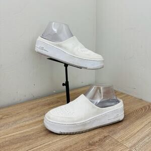 Nike Air Force 1 Lover XX White Slip On Mule Women’s Size 8